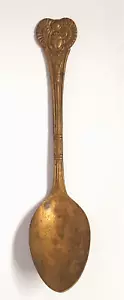 Egyptian Revival Oneida Wm A Rogers Demitasse Collector Spoon Antique Khepri - Picture 1 of 20