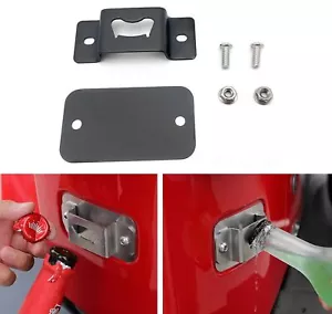 Bottle Opener Rear License Plate Delete Cover for 2007-2018 Wrangler JK Sport(S) - Foto 1 di 12