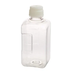 CELLTREAT 2L Media Bottle, Square, PETG, Tamper Evident, Bulk, Sterile, 230766TE - Picture 1 of 1