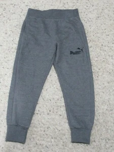 PUMA Youth Boys Jogger Pants Sweatpants Gray 6 - Picture 1 of 3