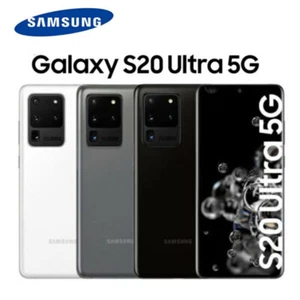 New Samsung Galaxy S20 Ultra 5G SM-G988U 12+128GB Factory Unlocked Smartphone AU - Picture 1 of 22