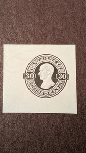 U.S. Cut Square #U205 Very Fine Mint - Picture 1 of 1