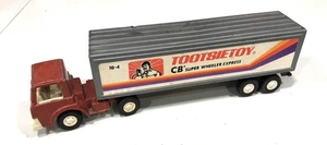 Camión y remolque Tootsie Toy CB Super Wheeler 1970 de colección - Imagen 1 de 6