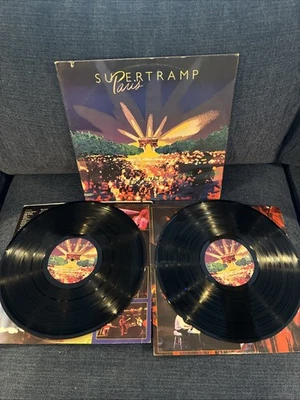 Supertramp 'Paris' Double Vinyl LP Record A&M Records #SP-6702   VG+/VG+ Foto 1 de 4
