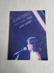 Joan Baez - From Every Stage - 1977 Easy Guitar Piano Voice Songbook Sheet Music - Picture 1 of 11