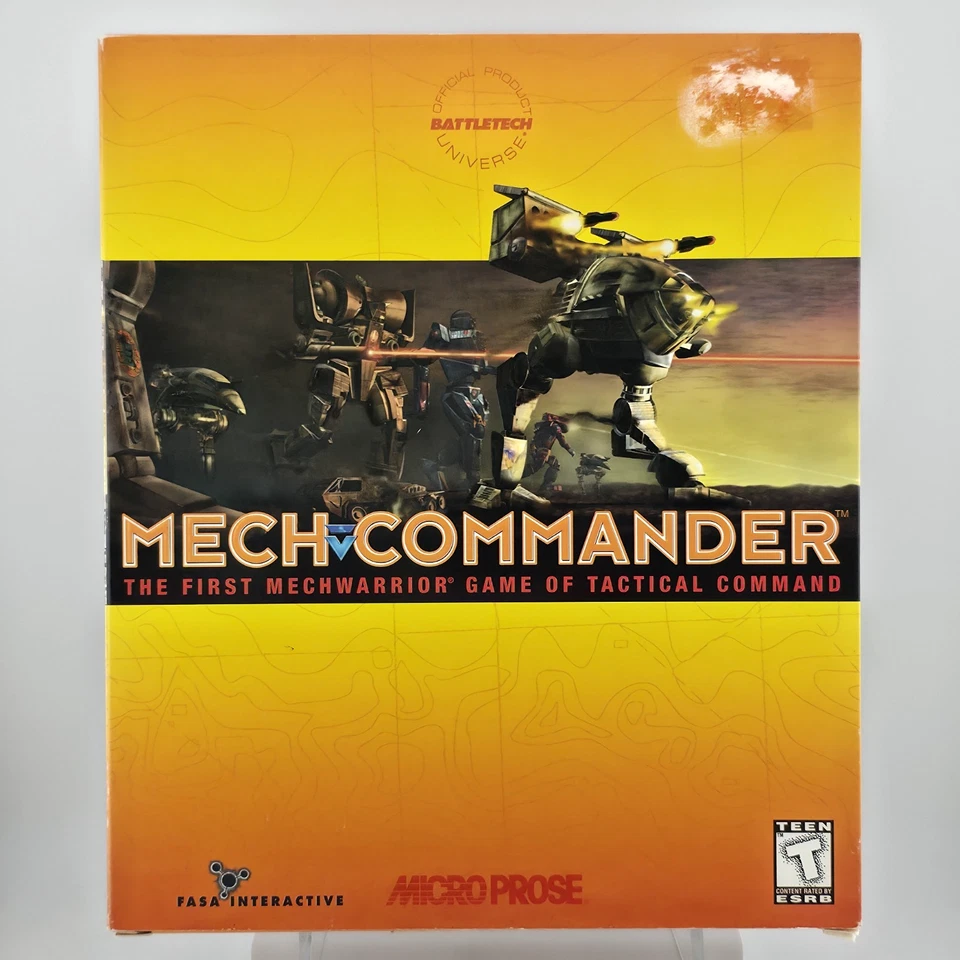 MechCommander, 1998, Big Box, New & Sealed - Image 1 of 4