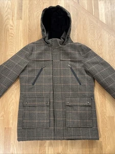 Pendleton Bainbridge Metro Coat Brown Herringbone Tweed Size XLT Hunt Chore $398 - Picture 1 of 12