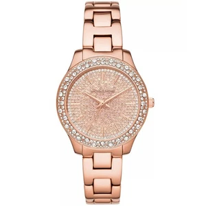 Michael Kors Women's Liliane Rose Gold Dial Watch - MK4651 - Picture 1 of 1