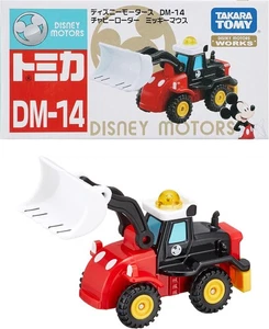 Takara Tomy Dream Tomica Disney Motors DM-14 Chubby Loader Mickey Mouse Mini Car - Picture 1 of 5
