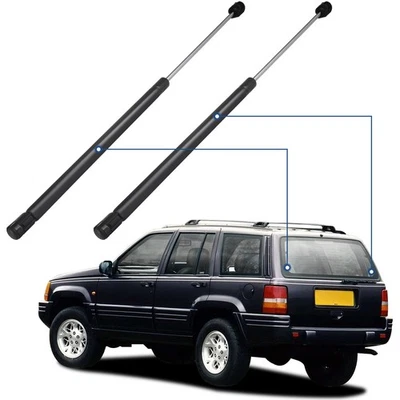 For 1994-1998 Jeep Grand Cherokee Qty 2 Rear Window Lift Supports Shocks Struts Foto 1 de 4