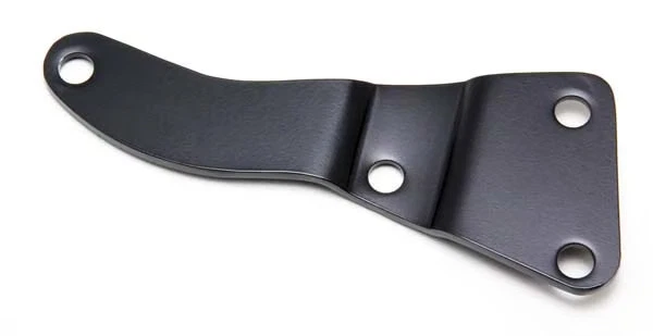 Trans Dapt 8538 Black Powder Coated BBC Lwp Lower Alternator Bracket - Image 1 of 1