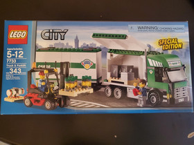 LEGO: Cargo Truck & Forklift 7733 - Very Rare New in Sealed Box *Retired*