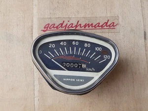 NOS OEM Honda 90 CS90 S90 CL90 ST70 SL90 SS50E C320 TT50 Speedometer Gauge Km/h - Picture 1 of 11