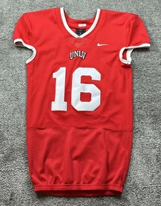 Camiseta de fútbol americano UNLV Rebels para hombre mediana NCAA número 16 Nike roja blanca cosida - Imagen 1 de 18