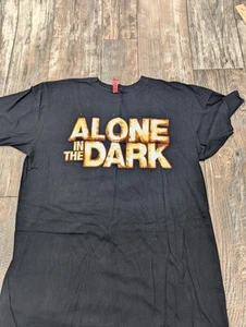 Vintage Alone In The Dark Shirt Mens Med Video Game Tee Atari Black - Picture 1 of 9