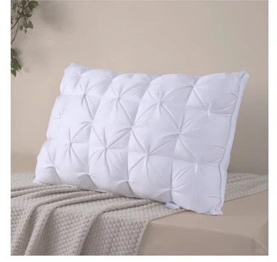 Restlinens Luxesoft Goose Down Pillow Queen Size w/pillowcase Sealed New - Image 1 of 2