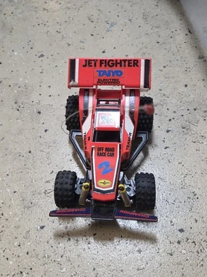 1990 TAIYO JET Fighter II Radio Control Car  Vintage Untested Missing Controller - Image 1 of 4