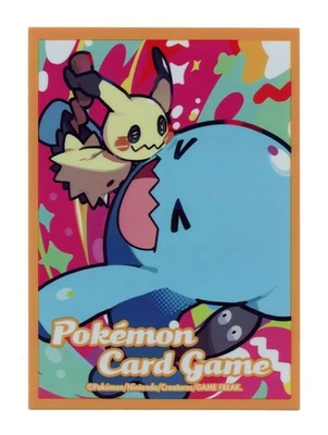 Mimikyu & Wobbuffet (Orange) Individual Card Sleeve Pokemon Center Japan Orig. - Image 1 of 3