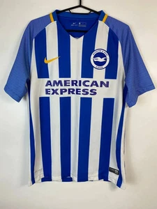 Camiseta de fútbol Nike Brighton & Hove Albion azul blanco talla M - Imagen 1 de 5