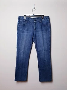 Tommy Hilfiger Jeans Mens W36 L29 Dark Blue Denim Straight Leg - Picture 1 of 12