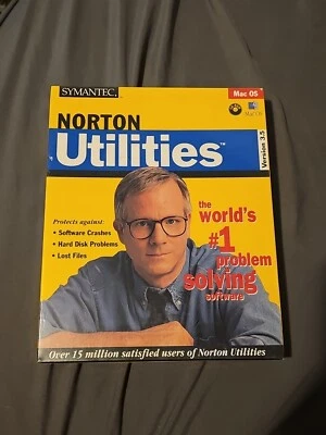Brand New Sealed Norton Utilities for Mac OS Version 3.5 CD & 3.5" Big Box 1997 - Image 1 of 4