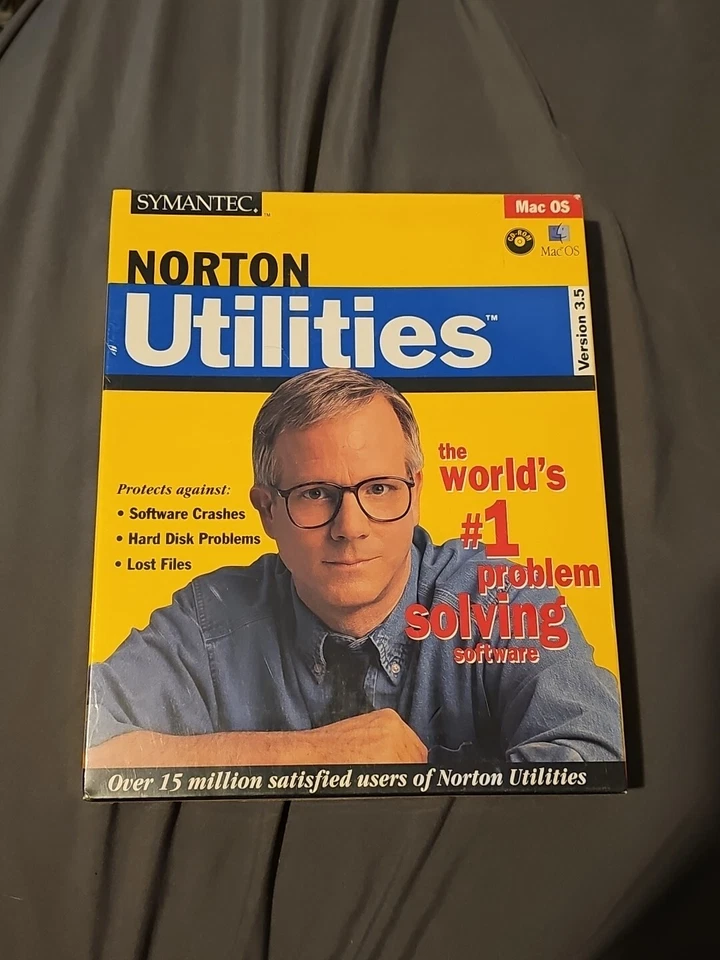 Brand New Sealed Norton Utilities for Mac OS Version 3.5 CD & 3.5" Big Box 1997 - Image 1 of 4
