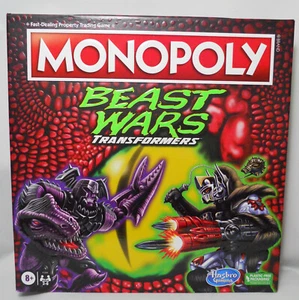 Hasbro Monopoly Beast Wars Transformers Board Game NEW - Picture 1 of 8