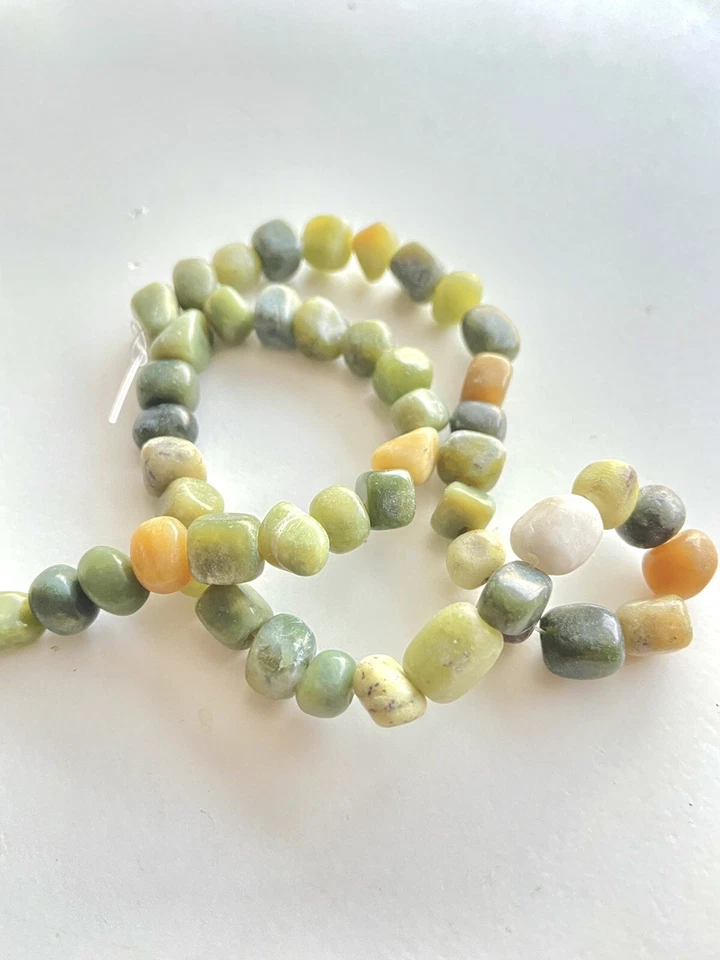 Small Pebble Nugget Beads Approx 4-6mm 1 Strand - Image 1 of 1