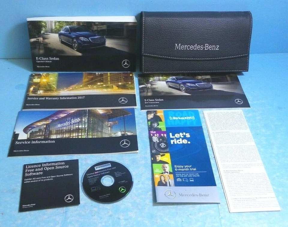 Mercedes Benz Clase E 2017 sedán/E 300/E 400/E 43 AMG manual del propietario  Foto 1 de 1