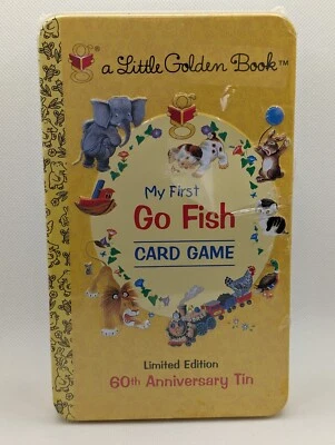 My First GO FISH Card Game Little Golden Book Limited Ed. 60th Anniv. Tin Sealed - Image 1 of 4