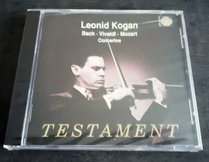SBT 1223 - LEONID KOGAN PLAYS BACH, VIVALDI, MOZART - NEW / SEALED TESTAMENT CD - Imagen 1 de 1