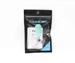 Gomexus S20GNBK Knob TPE Green Clear 22mm Shimano A , Daiwa S (3940) - Picture 1 of 4