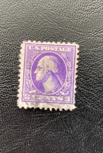 rare us stamps. Rare 3 Cent George Washington Stamp in Violet - Picture 1 of 6