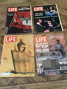 4 VTG LIFE Magazine: October 10 1969 Revolution,Flip Wilson, Pop Singers,Claudia - Bild 1 von 12