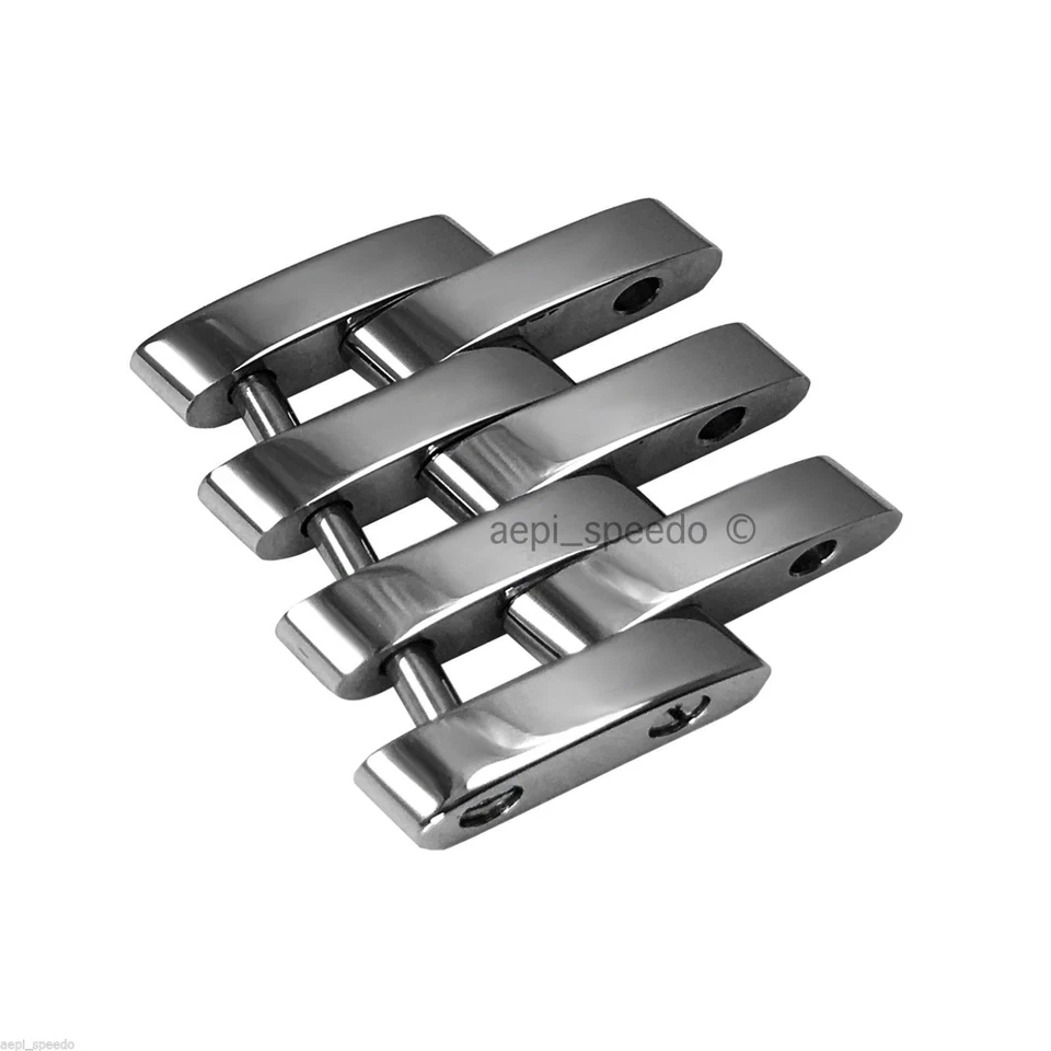 100% Original New Steel Polished 18mm Link for Breitling Navitimer 441A Bracelet - image 1 of 2