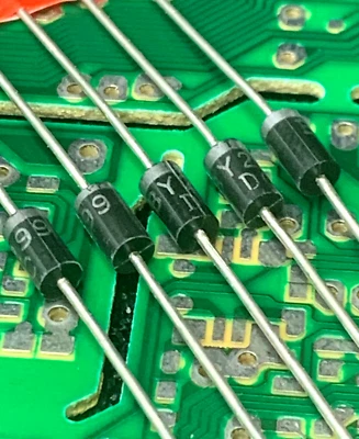 DC COMPONENTS 5x BY299 Diodi Raddrizzatori THT 800V 2A DO15 ( 5 pezzi )