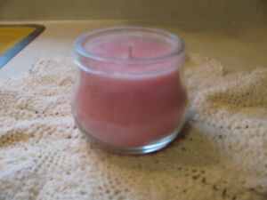 Longaberger Short Jar Sweet Cherry Blossom Candle