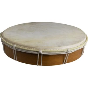16" Dia - Ceremonial Drum - Large - HANDMADE Boho Unique Design - Picture 1 of 2
