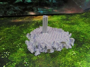 Ancient Building Ruins Foundation 2 Scatter Terrain Scenery Mini Miniature Model - Picture 1 of 4