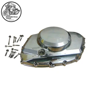 2003 SUZUKI VS800GL INTRUDER CLUTCH COVER ENGINE RIGHT SIDE WITH BOLTS - Picture 1 of 13