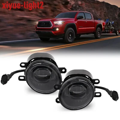 Switchback Front Bumper LED Fog Lights For Toyota Tacoma 2016-2023 — 第 1/4 张图片