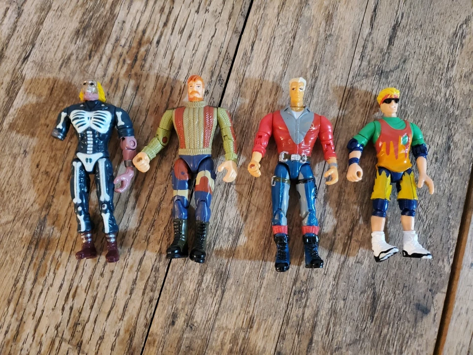 Lote de figuras JONNY QUEST - RIDE THE WIND X-TREME ACTION JONNY QUEST Ezekiel Rage Foto 1 de 4