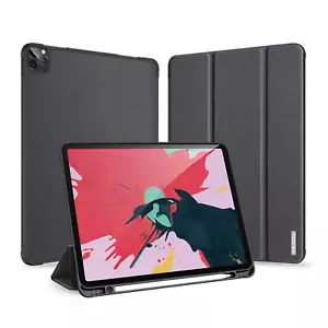 For Apple iPad Pro 11 inch Case PU Leather Magnetic Smart Cover Stand Pen slot - Picture 1 of 19