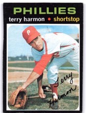 1971 Topps Terry Harmon Philadelphia Phillies #682