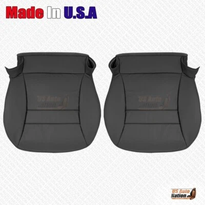 Lincoln Mark 8 1993 1994 1995 1996 fondo conductor-pasajero cubierta de cuero negro Foto 1 de 4