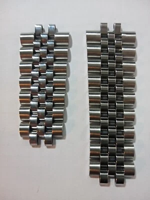 CINTURINO ACCIAIO SOLIDO SPEZZONI CON MAGLIE FISSE JUBILEE REF. 62510 H