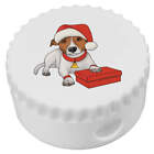 'Christmas Jack Russel' Compact Pencil Sharpener (PS00036219)