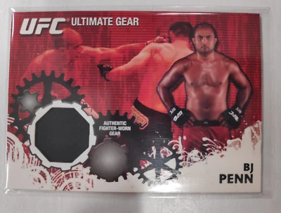  BJ Penn 2010 Topps UFC Ultimate Gear Relic UG-BP - Image 1 of 2