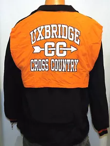 Chaqueta de Equipo de Colección UXBRIDGE CROSS COUNTRY 2002 MED Escuela Secundaria Correr Espartanos M - Imagen 1 de 8