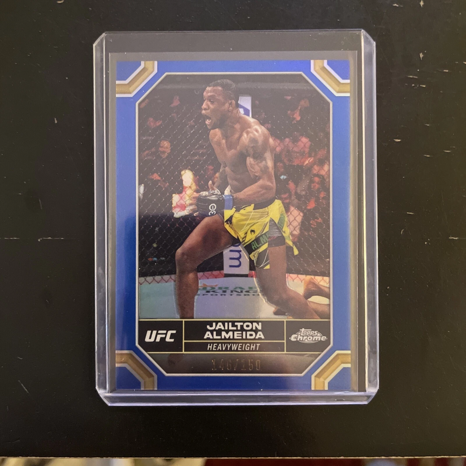 JAILTON ALMEIDA 2024 TOPPS CHROME UFC BLUE HEAVYWEIGHT /150
